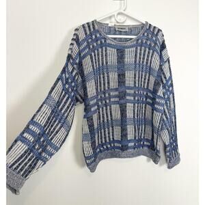 Vintage Boat Sailor Sweater Mens Medium Retro Yachtwear Linen Mondo Italy Made